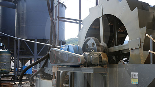洗砂機(jī)生產(chǎn)線現(xiàn)場