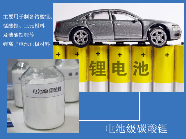電池級碳酸鋰應(yīng)用