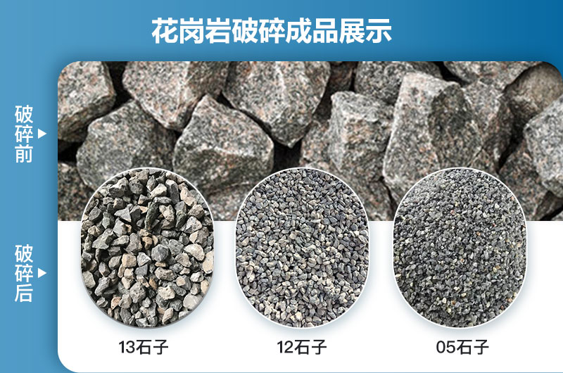 花崗巖破碎成品