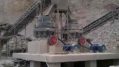 圓錐破碎機(jī)生產(chǎn)線現(xiàn)場