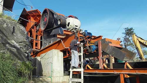 顎式破碎機(jī)生產(chǎn)案例