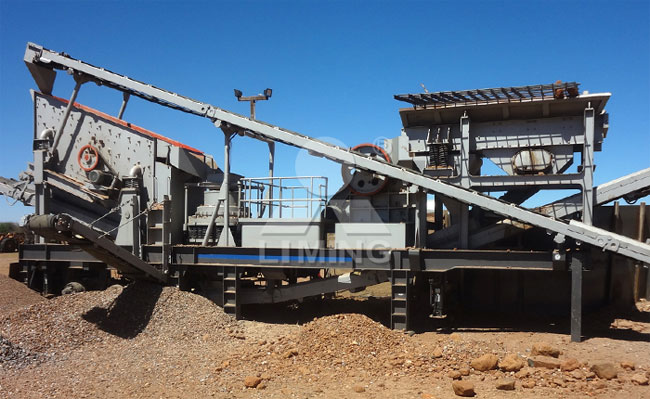 混凝土也能破碎成石子!移動破碎機(jī)作業(yè)現(xiàn)場見真假