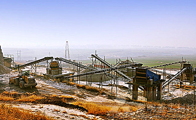 山西客戶花崗巖制砂生產(chǎn)線