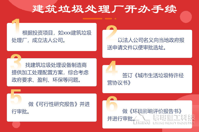 建筑垃圾破碎處理廠開辦要求m