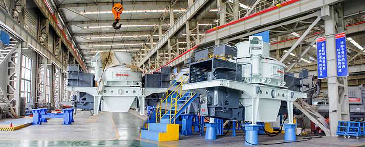 VSI6X立軸沖擊式破碎機(jī)發(fā)貨現(xiàn)場(chǎng)