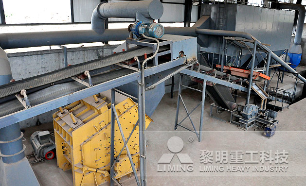 福建河卵石破碎生產(chǎn)線